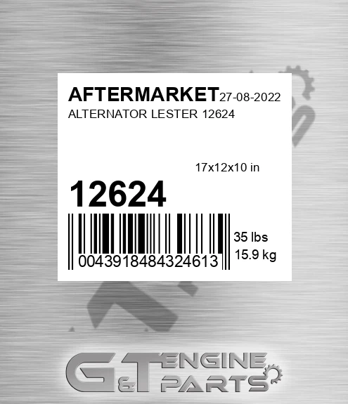 12624 Alternator Lester