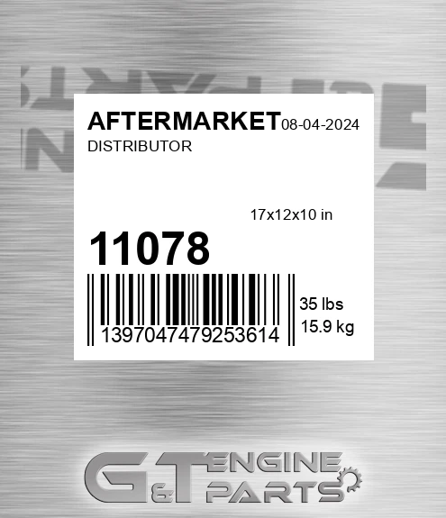 11078 Distributor for AFTERMARKET