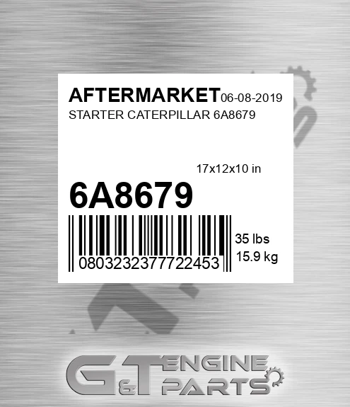 6A8679 Starter Caterpillar for AFTERMARKET