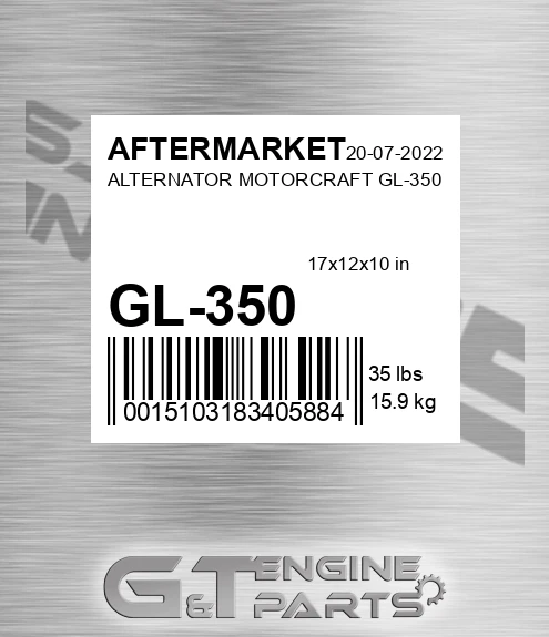 GL-350 Alternator Motorcraft Gl-350 for AFTERMARKET