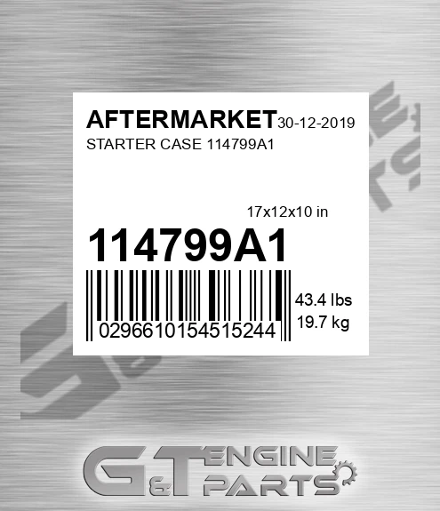 114799A1 Starter Case for AFTERMARKET