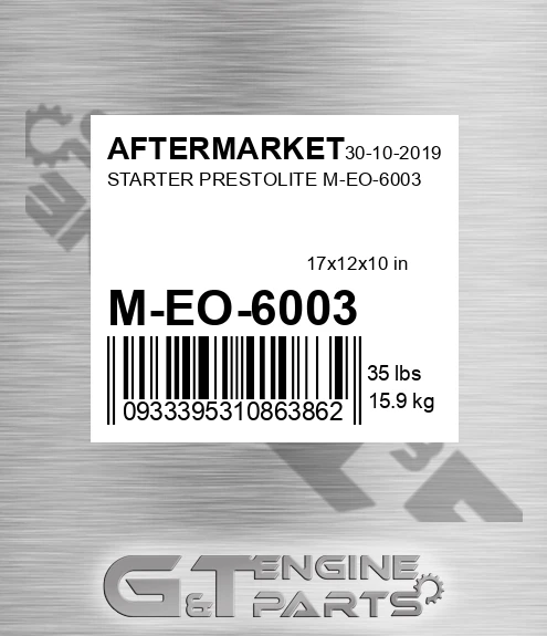 M-EO-6003 Starter Prestolite M-eo-6003 for AFTERMARKET