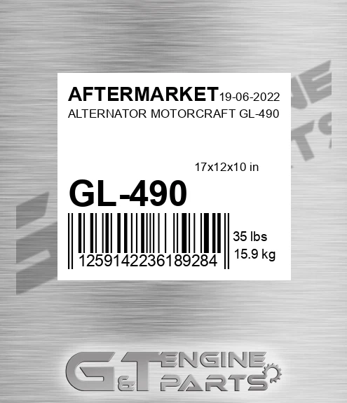 GL-490 Alternator Motorcraft Gl-490 for AFTERMARKET