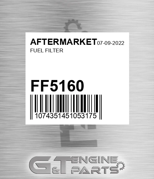 FF5160 Fuel Filter