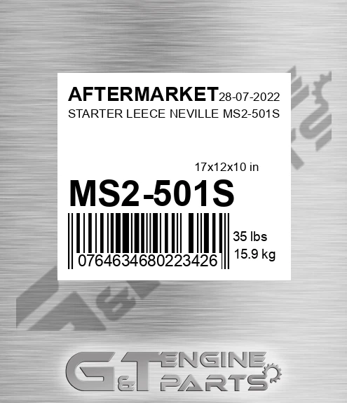 MS2-501S Starter Leece Neville Ms2-501s for AFTERMARKET