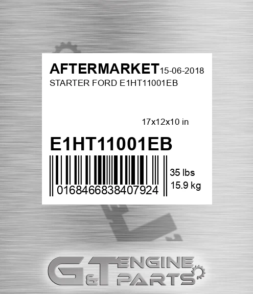E1HT11001EB Starter Ford for AFTERMARKET