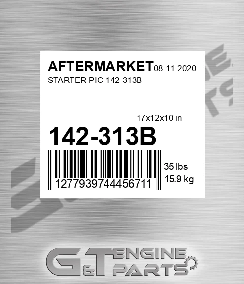 142-313B Starter Pic 142-313b for AFTERMARKET