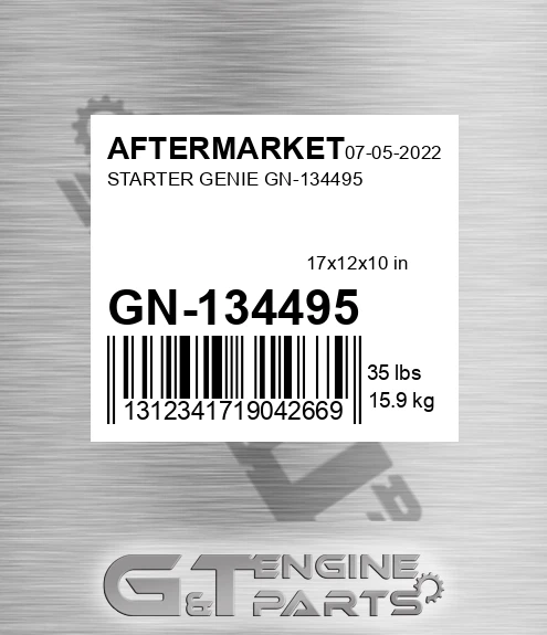 GN-134495 Starter Genie Gn-134495 for AFTERMARKET