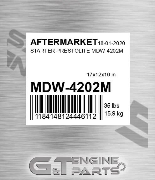 MDW-4202M Starter Prestolite Mdw-4202m for AFTERMARKET