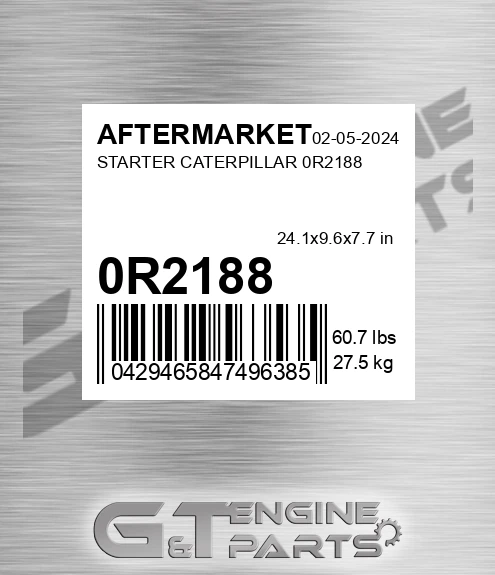 0R2188 Starter Caterpillar