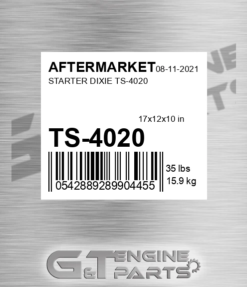 TS-4020 Starter Dixie Ts-4020