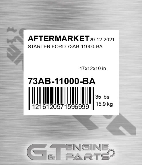 73AB-11000-BA Starter Ford 73ab-11000-ba for AFTERMARKET