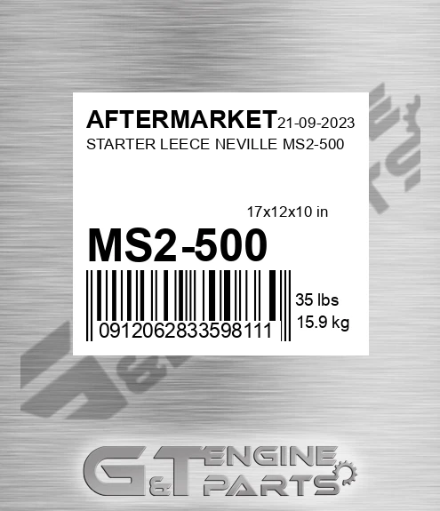 MS2-500 Starter Leece Neville Ms2-500 for AFTERMARKET