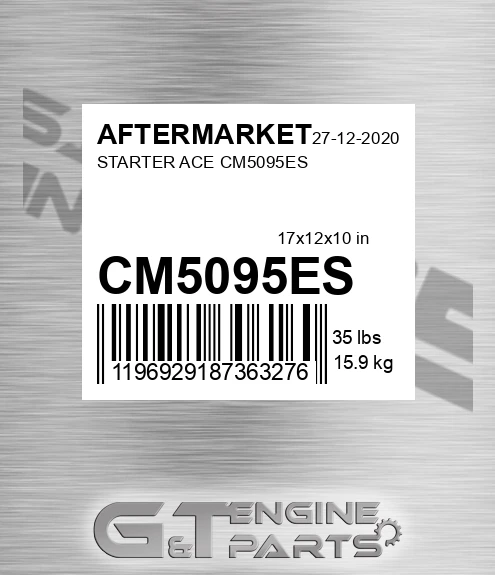 CM5095ES Starter Ace for AFTERMARKET