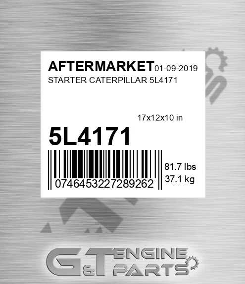 5L4171 Starter Caterpillar for AFTERMARKET
