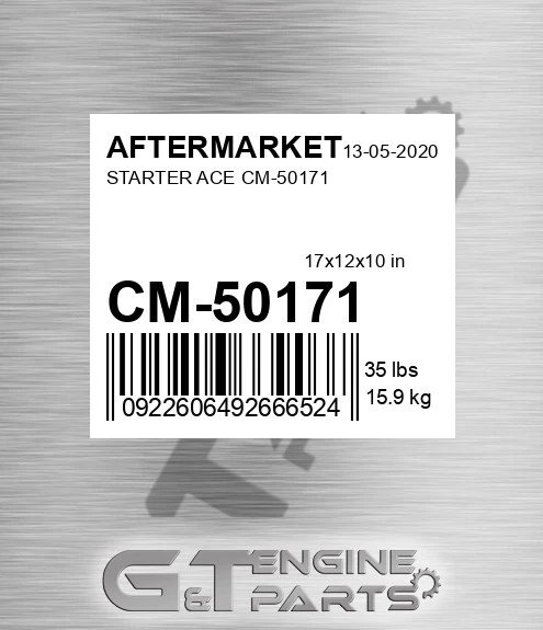 CM-50171 Starter Ace Cm-50171 for AFTERMARKET