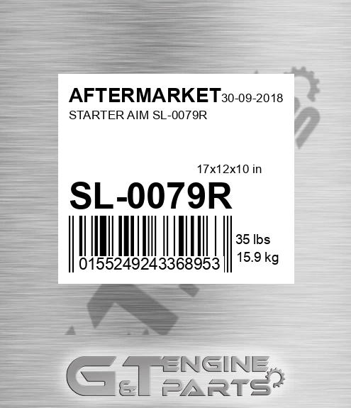 SL-0079R Starter Aim Sl-0079r for AFTERMARKET