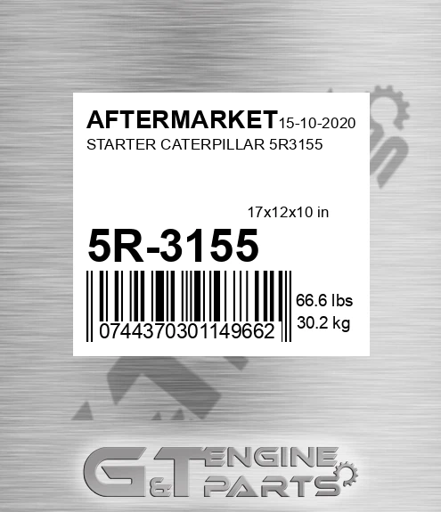 5R-3155 Starter Caterpillar for AFTERMARKET