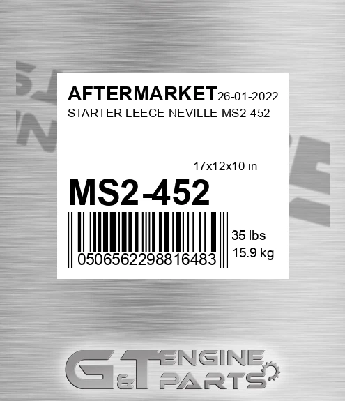 MS2-452 Starter Leece Neville Ms2-452 for AFTERMARKET