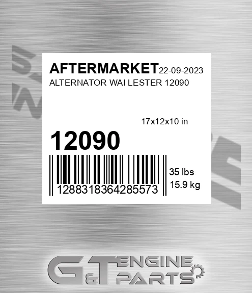 12090 Alternator Wai Lester