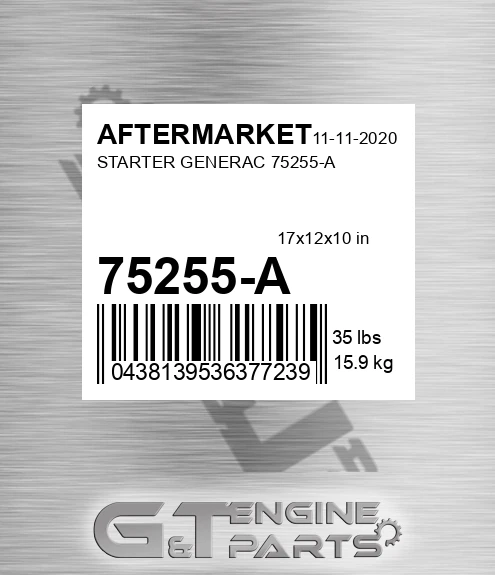 75255-A Starter Generac 75255-a for AFTERMARKET
