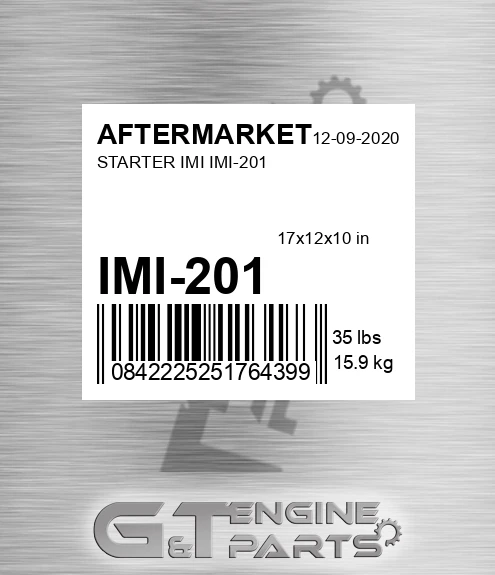 IMI-201 Starter Imi Imi-201 for AFTERMARKET