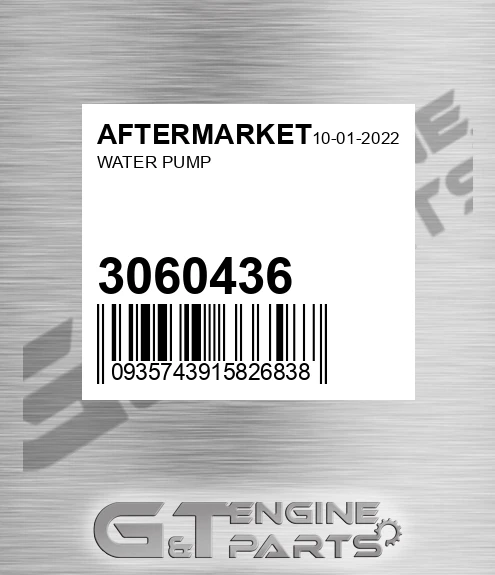 3060436 Water Pump