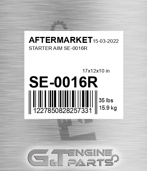 SE-0016R Starter Aim Se-0016r for AFTERMARKET