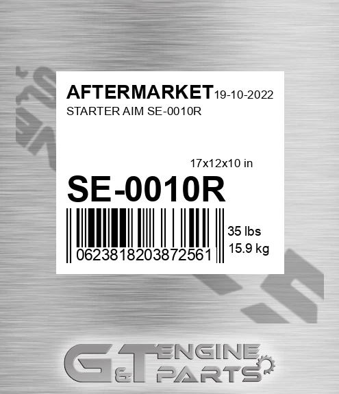 SE-0010R Starter Aim Se-0010r for AFTERMARKET