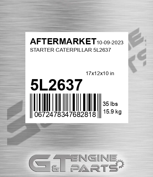 5L2637 Starter Caterpillar for AFTERMARKET