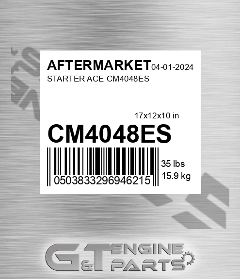 CM4048ES Starter Ace for AFTERMARKET