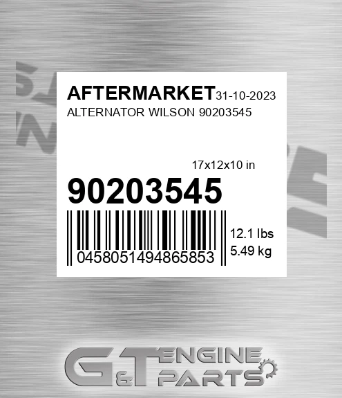 90203545 Alternator Wilson 90203545