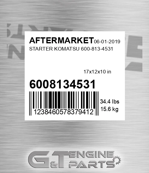 6008134531 Starter Komatsu for AFTERMARKET