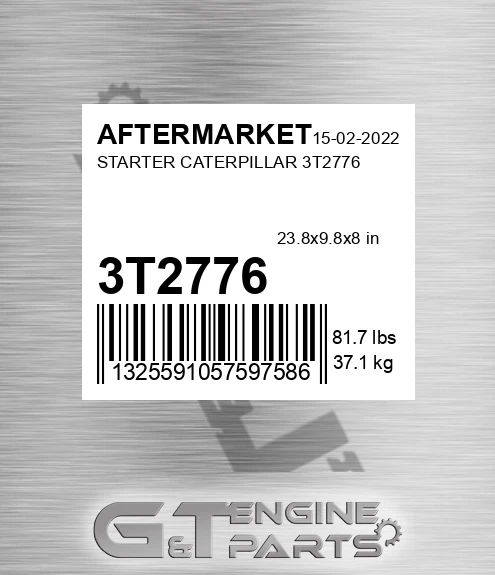 3T2776 Starter Caterpillar for AFTERMARKET