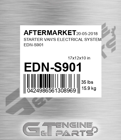 EDN-S901 Starter Van's Electrical Systems Edn-s901 for AFTERMARKET