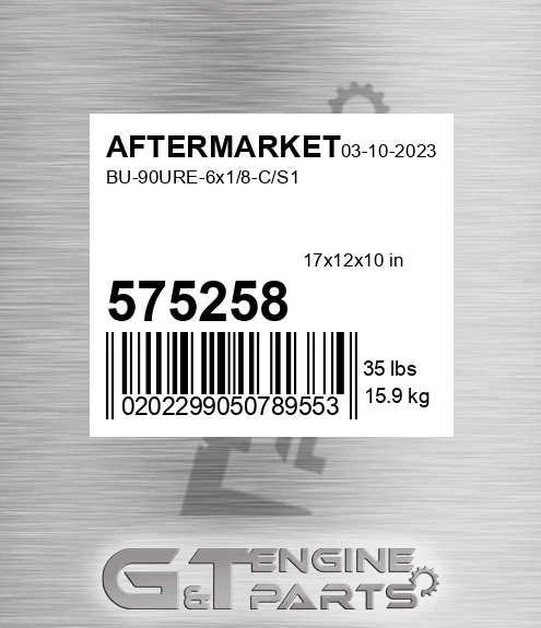 575-258 Bu-90ure-6x1/8-c/s1 for AFTERMARKET