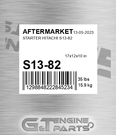 S13-82 Starter Hitachi S13-82 for AFTERMARKET