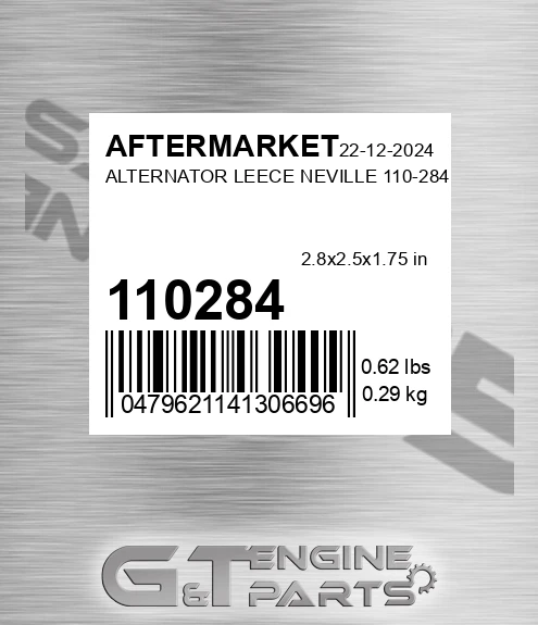 110284 Alternator Leece Neville