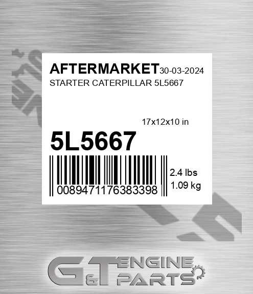 5L5667 Starter Caterpillar for AFTERMARKET