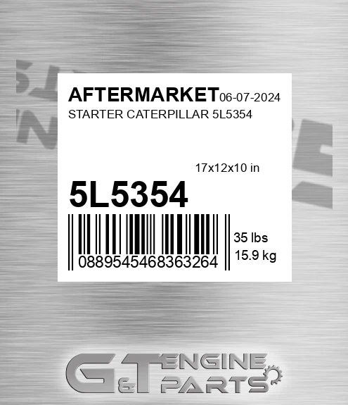 5L5354 Starter Caterpillar for AFTERMARKET