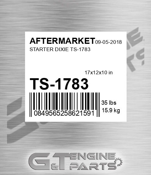 TS-1783 Starter Dixie Ts-1783 for AFTERMARKET