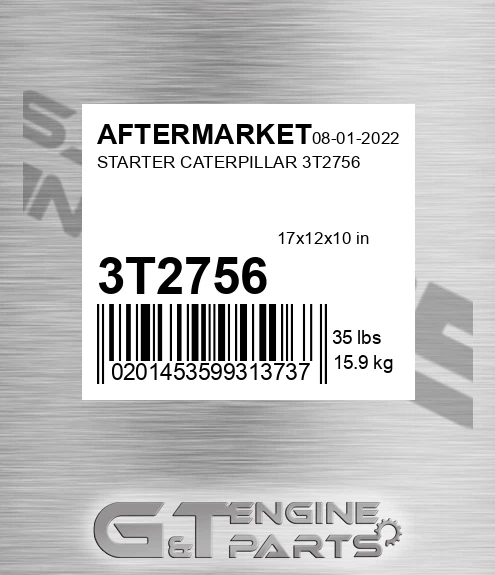 3T2756 Starter Caterpillar for AFTERMARKET