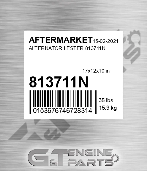 813711N Alternator Lester