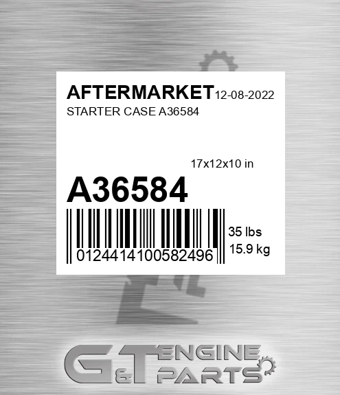 A36584 Starter Case