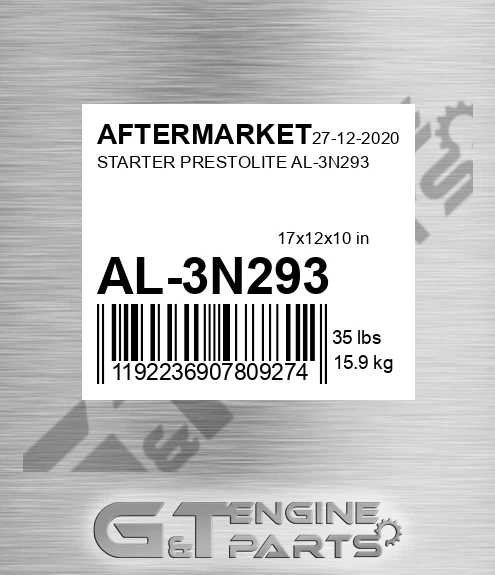 AL-3N293 Starter Prestolite Al-3n293 for AFTERMARKET