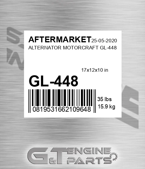 GL-448 Alternator Motorcraft Gl-448