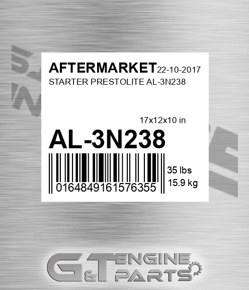 AL-3N238 Starter Prestolite Al-3n238 for AFTERMARKET