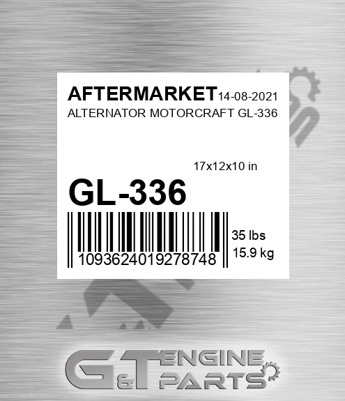 GL-336 Alternator Motorcraft Gl-336 for AFTERMARKET