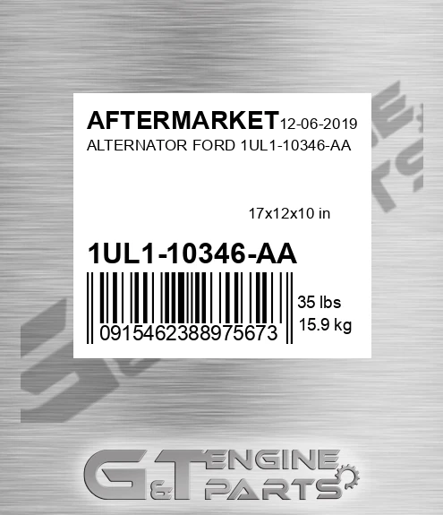 1UL1-10346-AA Alternator Ford 1ul1-10346-aa for AFTERMARKET