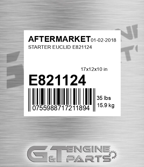 E821124 Starter Euclid